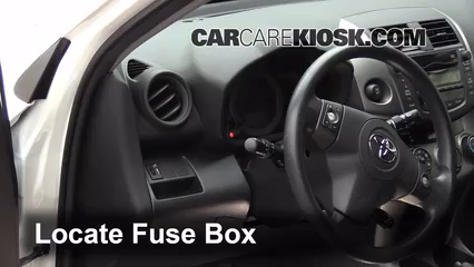 Interior Fuse Box Location: 2006-2012 Toyota RAV4 - 2011 ... 04 vibe fuse box 